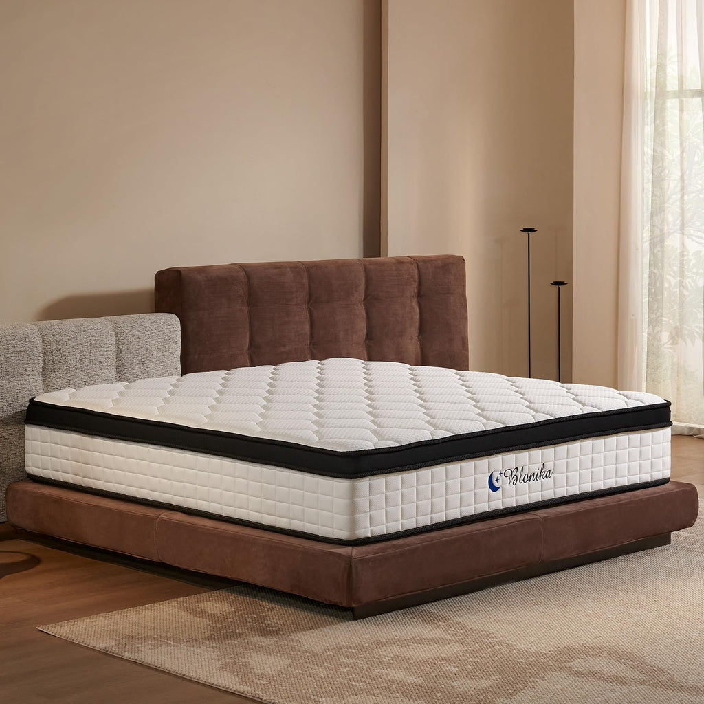 Full Size 12 Inch Memory Foam Pocket Spring Medium Firm Mattress Z8139