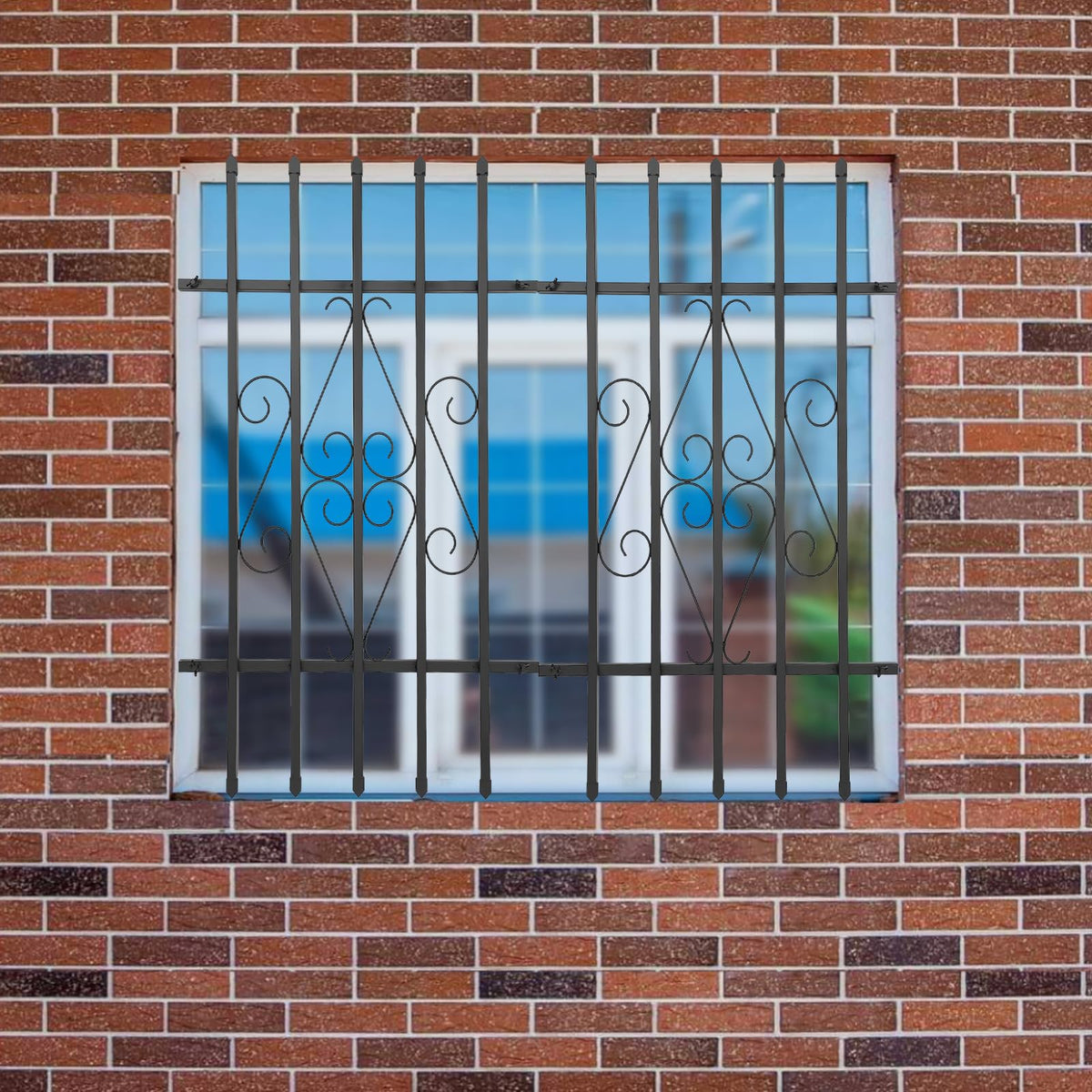 Window Security Bars Rust Resistant 24 x 36in E650
