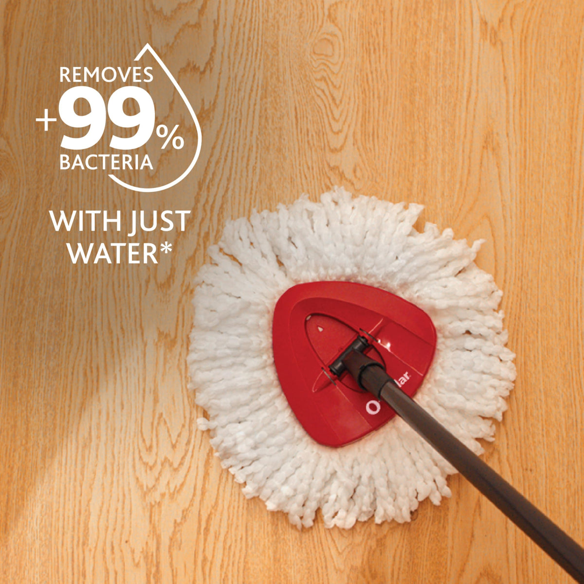 Microfiber Spin Mop & Bucket Floor Cleaning System with 2 Refills C17482