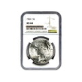 Peace Silver Dollar Q3349