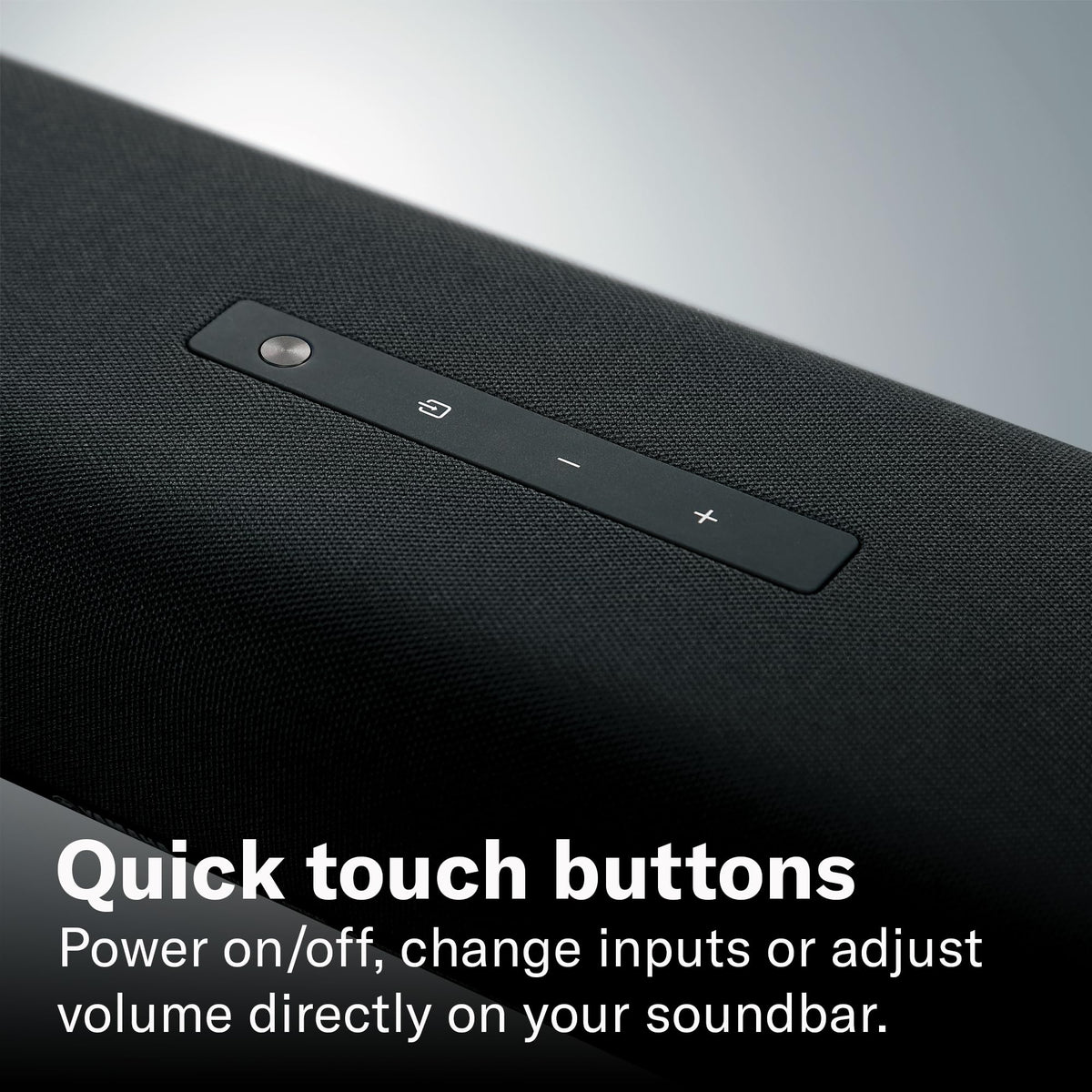Black Sound Bar with Wireless Subwoofer A961458