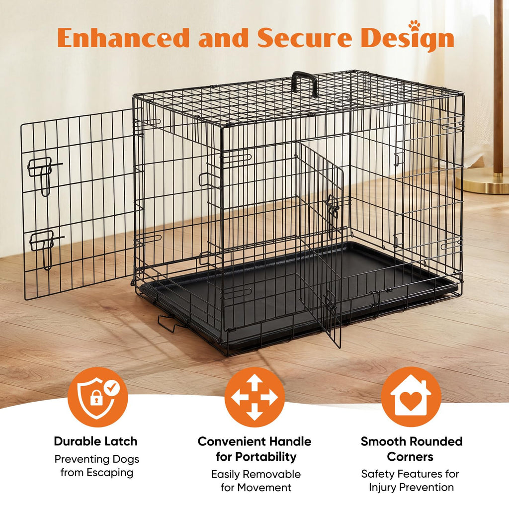 36 Inch Foldable Dog Crate T1832