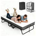 75” x 38” Folding Bed with 5" Memory Foam Mattress A622