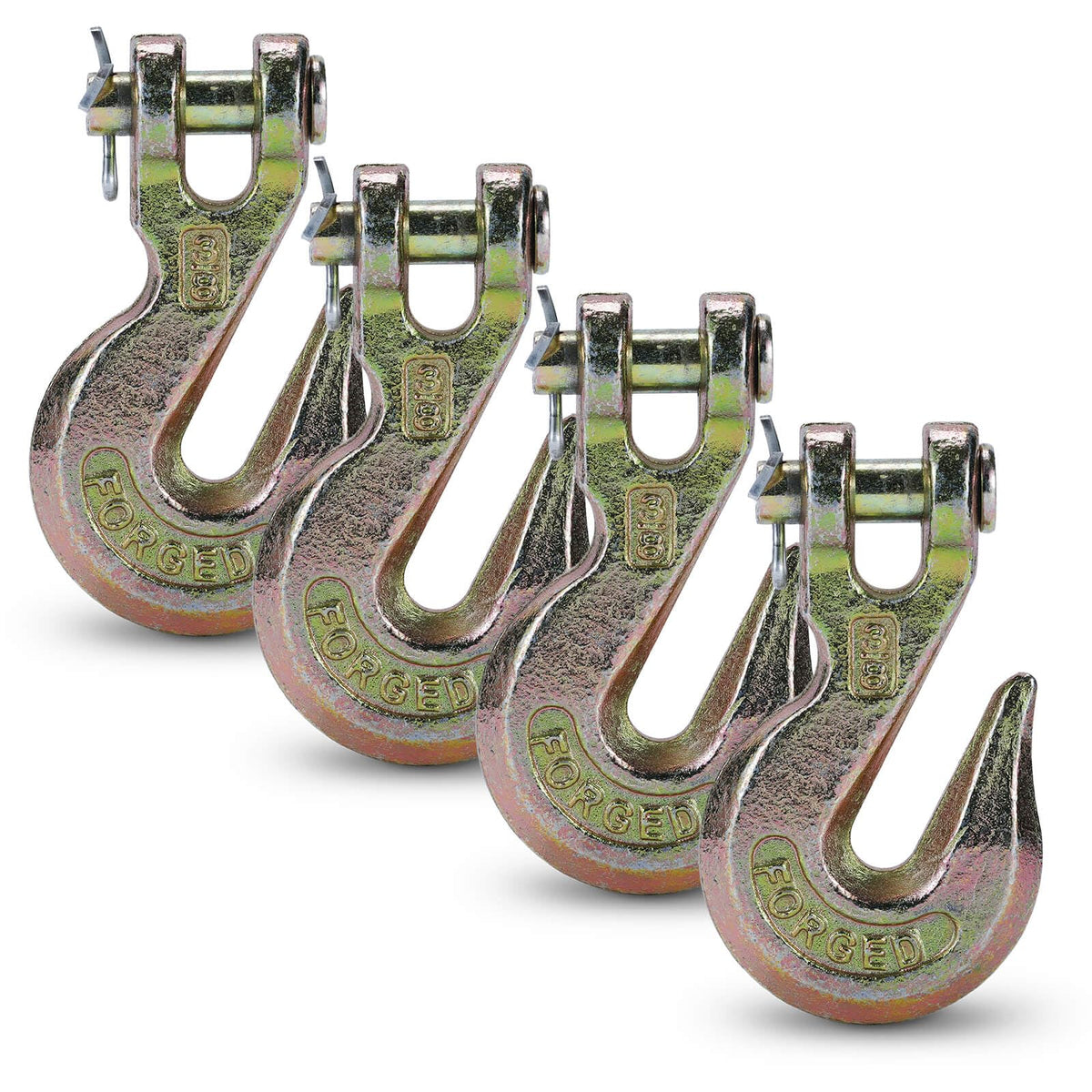 3/8 Heavy Duty Clevis Grab Hook 4 Pack X561