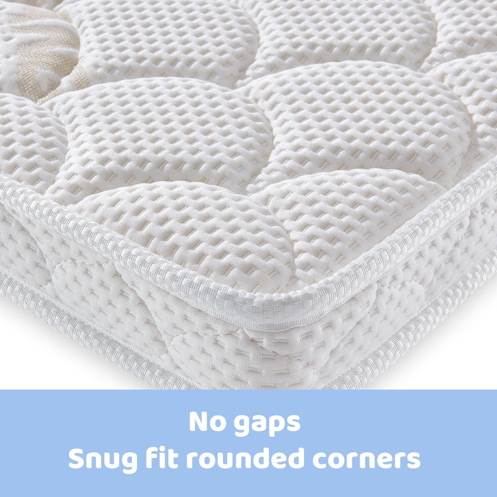 Mini Crib Mattress 38x24x4 Inch Dual Sided Firm Support Comfort Foam I403