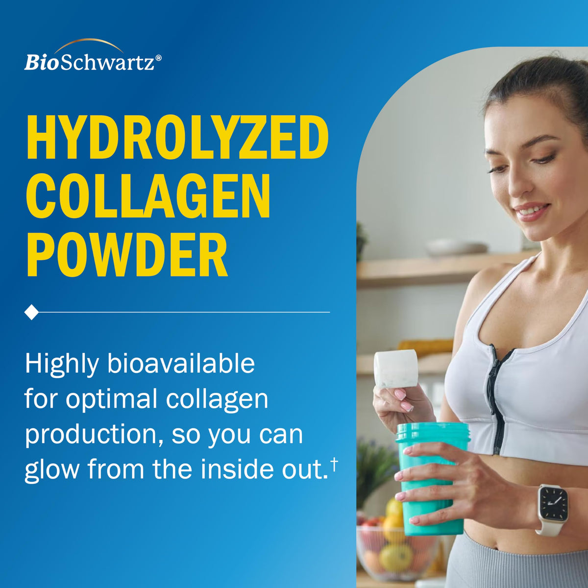 Unflavored Collagen Peptides Powder 16oz K2794