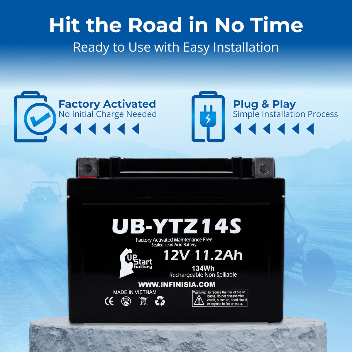12V 11.2Ah Battery F195528