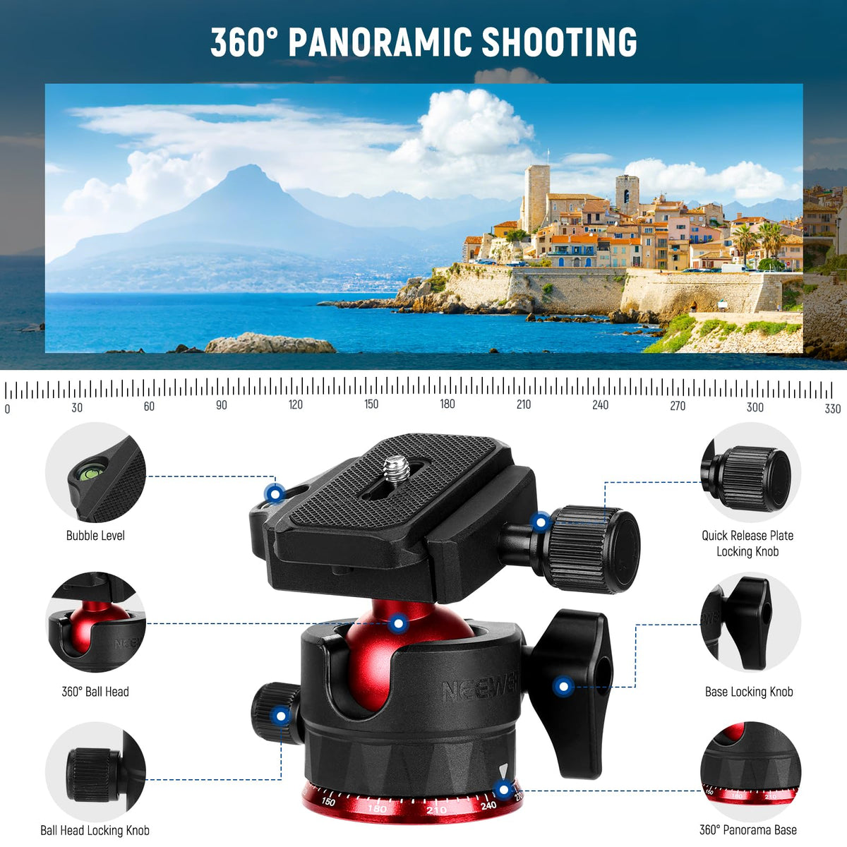 Carbon Fiber Travel Tripod Monopod N9892