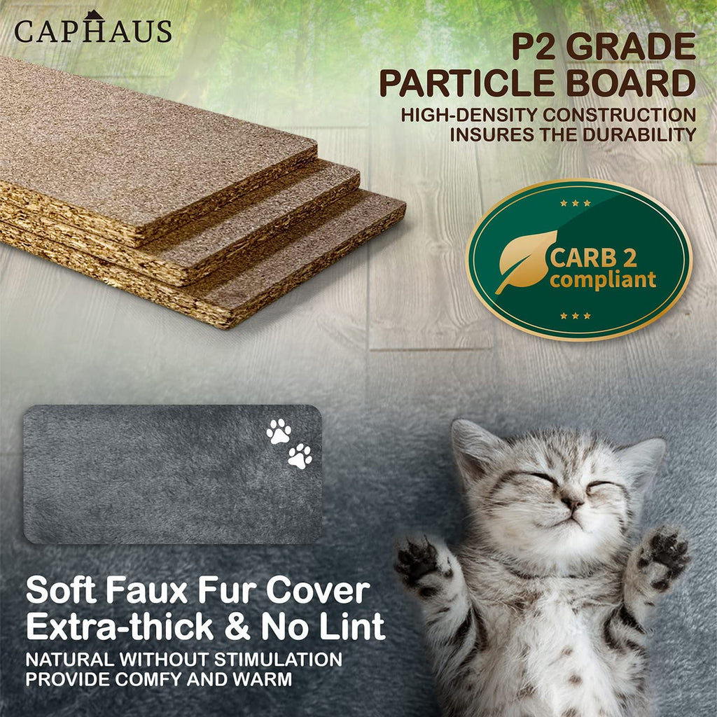 70-Inch Multi-Level Cat Tree with Scratching Posts H394147