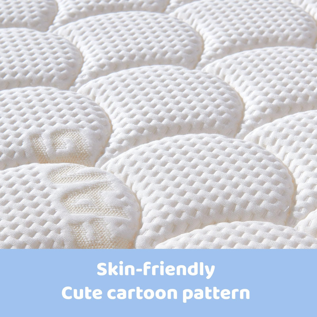 Mini Crib Mattress 38x24x4 Inch Dual Sided Firm Support Comfort Foam I403