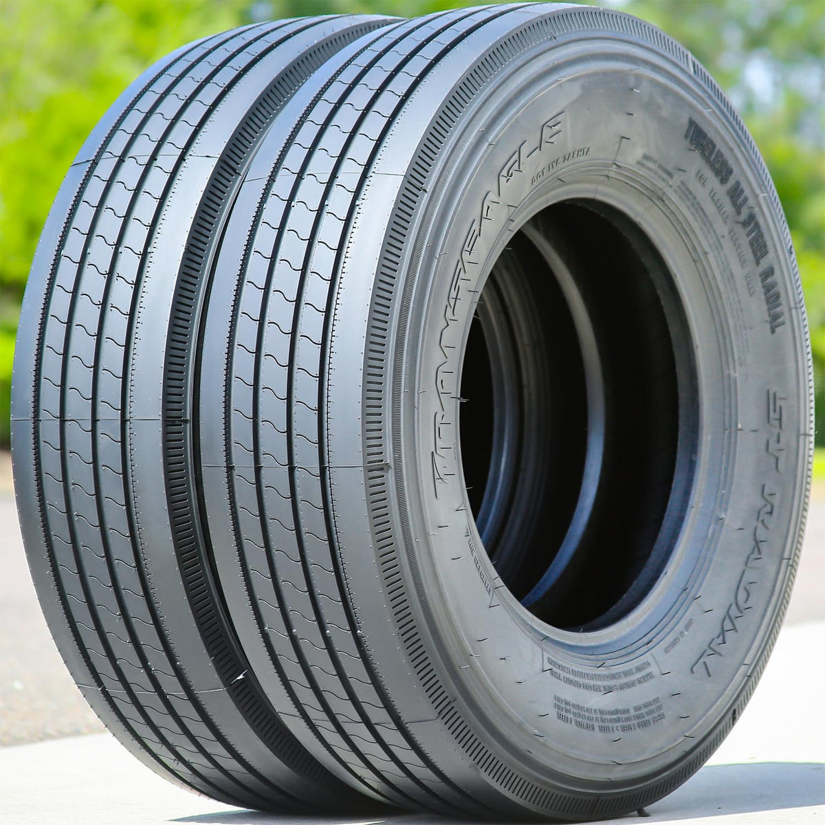 2 x ST205/75R15 All Season 14 Ply Tires L69234