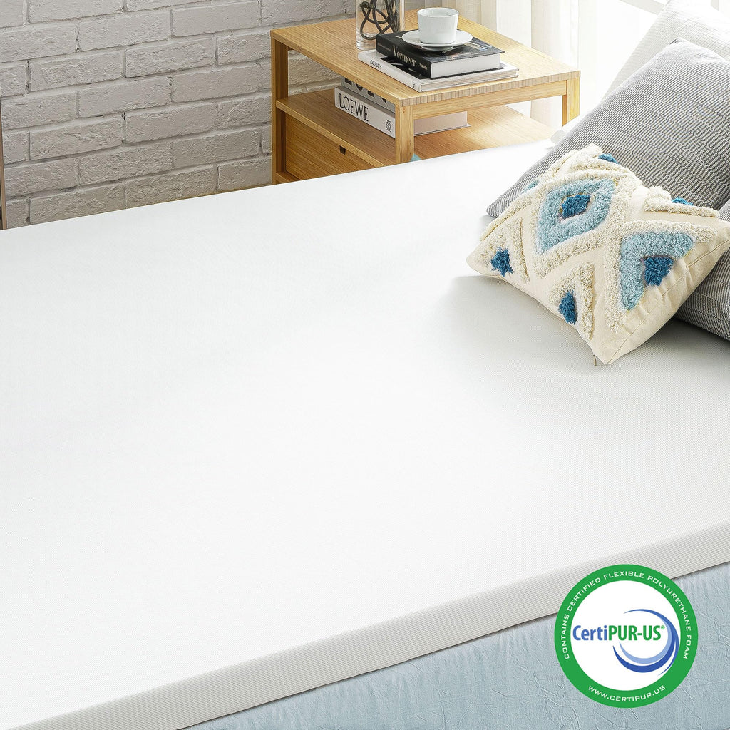 3 Inch Gel Memory Foam Mattress Topper with Cover S46459