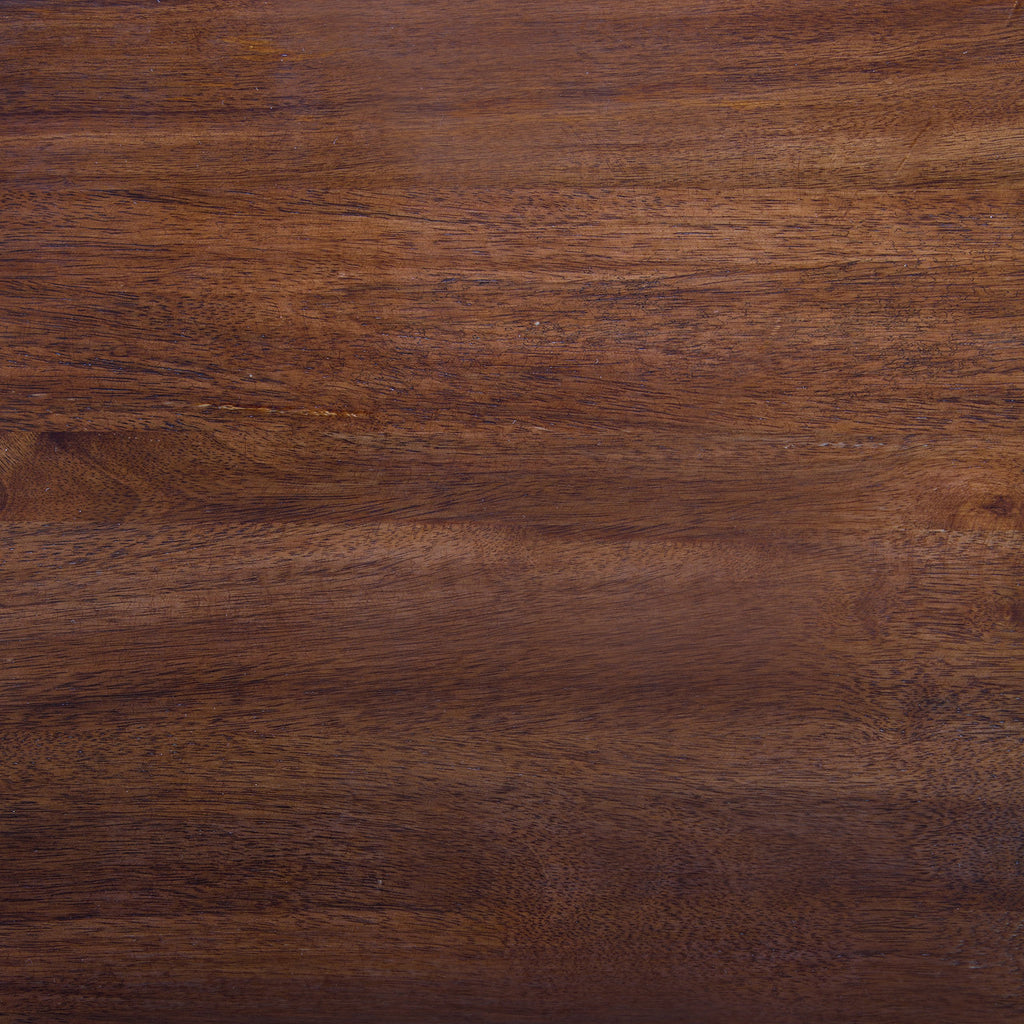 48 inch Dark Cognac Brown Mango Wood Coffee Table C2710